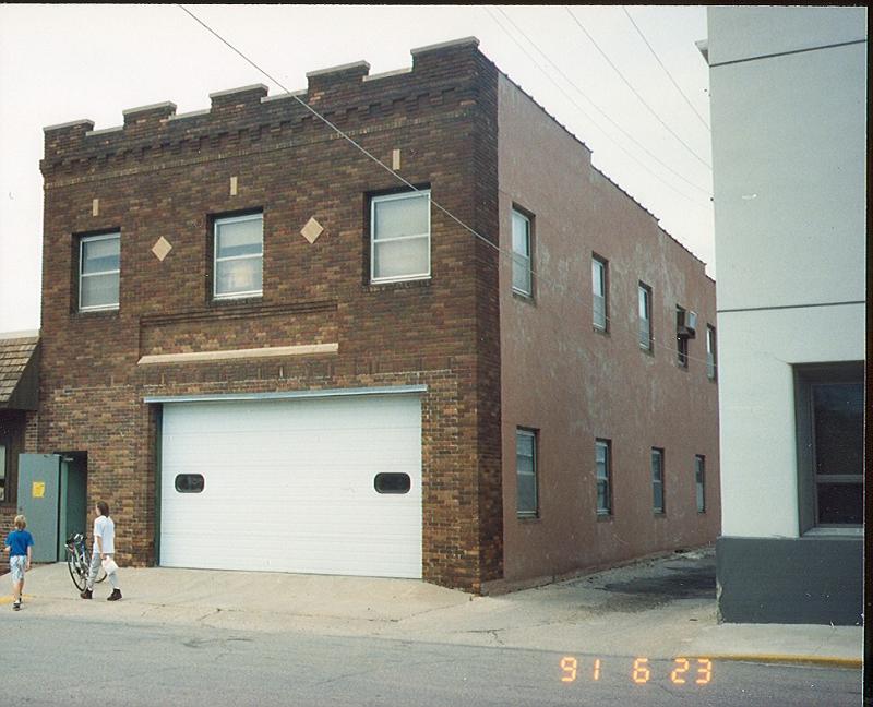 scan0015.jpg - This was the first home of Roundhouse Inc. It was the old Fire Hall located on 2nd Ave between the Library and City Hall.
